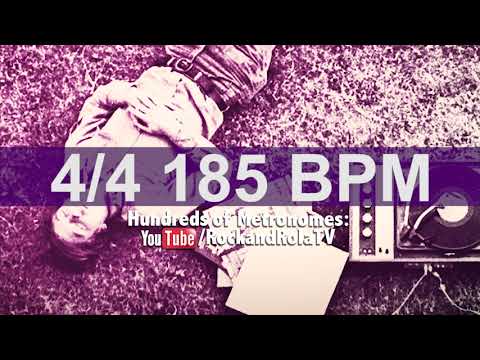🔴 185 BPM Modern 80s Maya Metronome