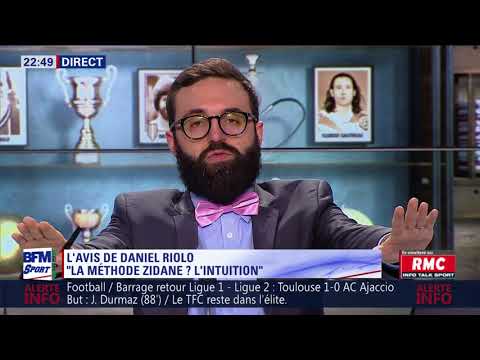 After Foot du dimanche 27/05 – Partie 3/6 - L’avis tranché de Daniel Riolo sur la méthode Zidane