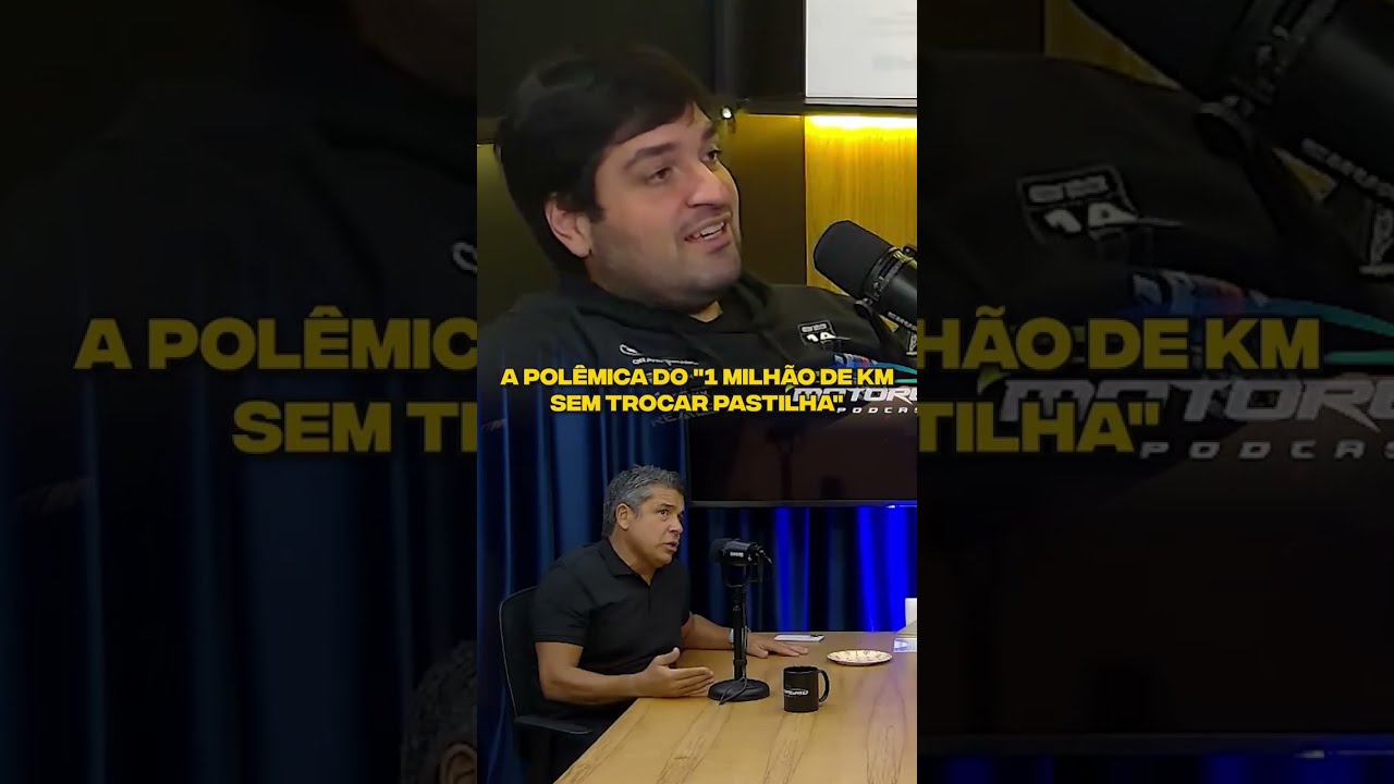 A polêmica do "1 Milhão de km sem trocar pastilha"  #shorts
