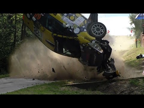 ERC Rally Rzeszow 2017 | BIG CRASH | Bolek / Gaś