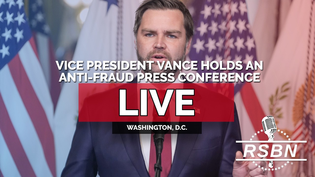 LIVE: Vice President Vance Holds an Anti-Fraud Initiatives Press Conference - 05/13/26