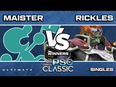 PSG Classic 2019 Smash Ultimate Anahuac | Maister (G&W) vs Rickles (Ganondorf) Winners Round 5