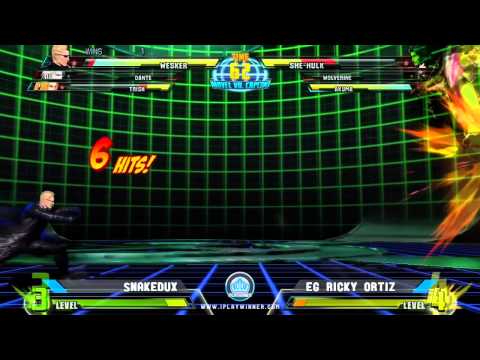 Starbase Arcade MVC3: Snakedux vs. EG Ricky Ortiz - Losers Finals