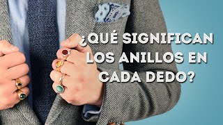 Anillos y su significado, Simbolismo para hombres – ¿En qué dedo usar el anillo