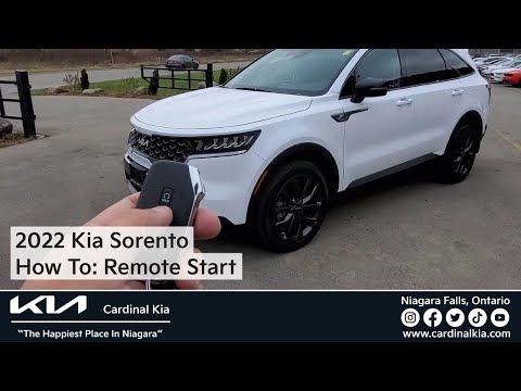 2022 Kia Sorento | How To Use Your Remote Start!
