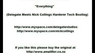 P-Money Featuring Vince Harder - Everything (Delegate Meets Nick Collings Harderer Tech Bootleg)