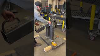 Custom fabrication project for a client. About to be moved to our powd