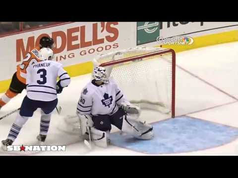 Sweet behind the back pass from Nazem Kadri