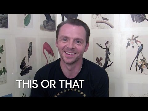 Simon Pegg Answers Would-You-Rathers On 'The Tonight Show'