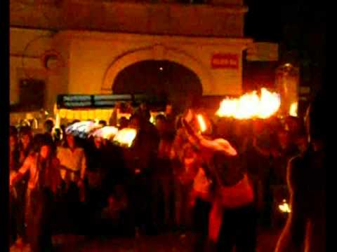 fire show Znojmo-Lucie OHEN