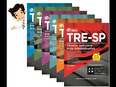Apostilas do Concurso TRE-SP 2016 / 2017 - Analista e Técnico Judiciário