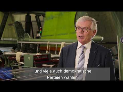 Thumbnail for #FlaggezeigenfürEuropa: Wolfgang Brinkmann, bugatti GmbH - Herford