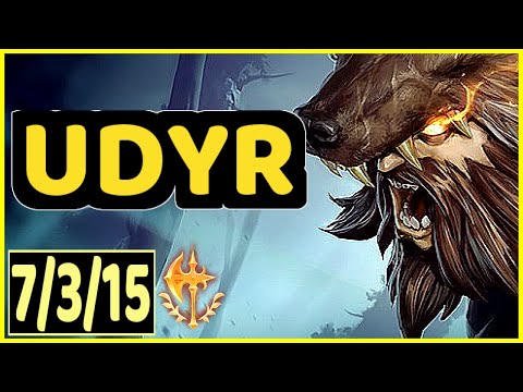 UDYR VS KHA'ZIX - 7/3/15 KDA JUNGLE GAMEPLAY DIAMOND IV