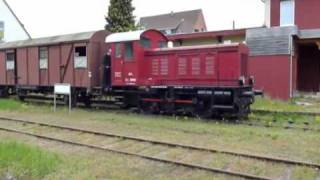 preview picture of video 'Heide-Elbe-Express mit WR 200 B 14, Lüneburg-Bleckede, 09.05.2010'
