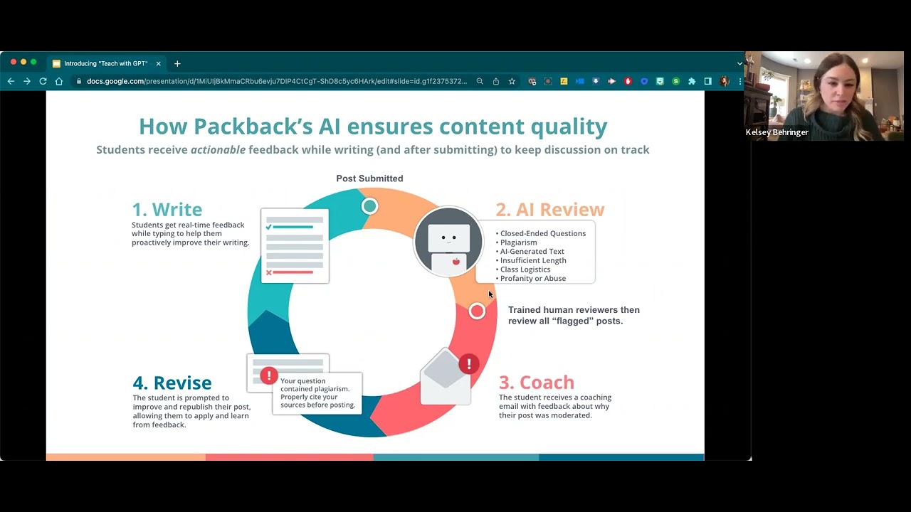 Webinar: Packback Teach with GPT