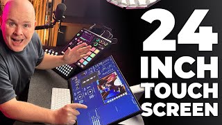 How the Dell P2424HT Touchscreen Transformed My Studio Workflow