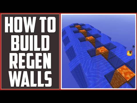 TNT MADNESS - Minecraft Tutorial: How To Build Regen Walls -[★ Updated! ★]-