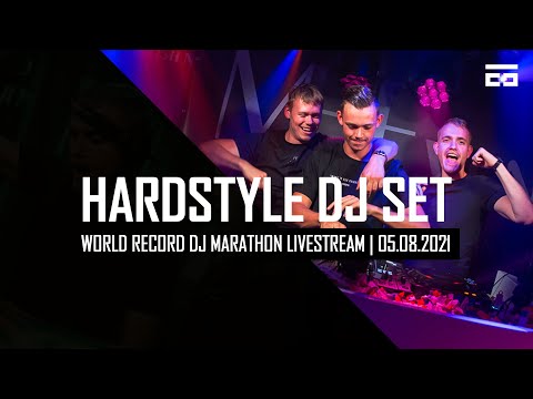 The Elusive b2b Renqen & MC Big M | (Hardstyle DJ Set) | World Record DJ Marathon Livestream | 2021