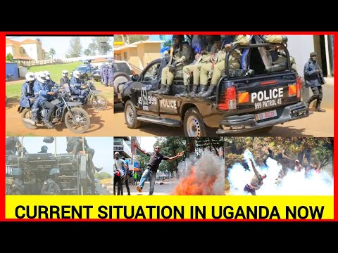 happening now live! Tension high in Uganda|Election day live uganda, Current situation in Uganda now