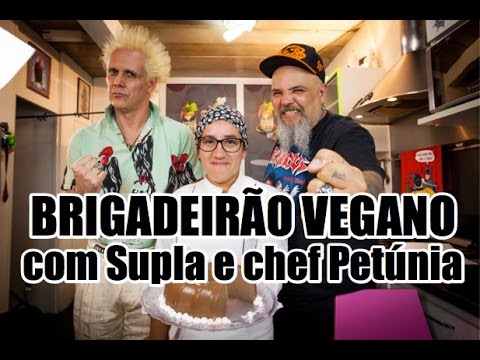 Brigadeirão vegano com Supla e chef Petúnia| Panelaço do João Gordo