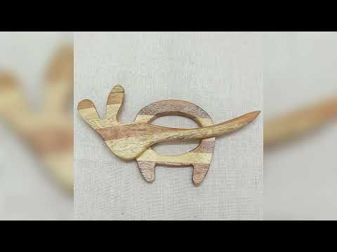 Multicolor 10 Wooden Knittng Needles For Art And Crafts, Knitting Stores, Packaging Size: 100