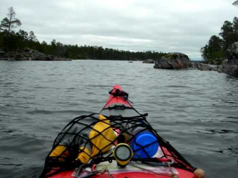 Viaje de Exploracion en Kayak Lago Inari - Viajes Aventura y Expediciones en Laponia