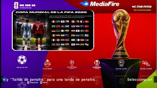 Descargar eFootball Mundial 2026 Para Android/Móvil (PPSSPP) Fichajes, Con narración en español
