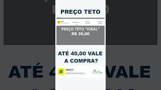 BBSE3 PAGANDO 10% DE DIVIDENDOS ATÉ R$ 40,00 AINDA É COMPRA? QUAL É O PREÇO TETO IDEAL? #bbse3