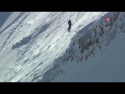 Run Anne-Flore Marxer 2nd place - Fieberbrunn Kitzbüheler Alpen - Swatch Freeride World Tour 2016