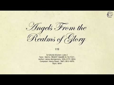 119 Angels From the Realms of Glory || SDA Hymnal || The Hymns Channel