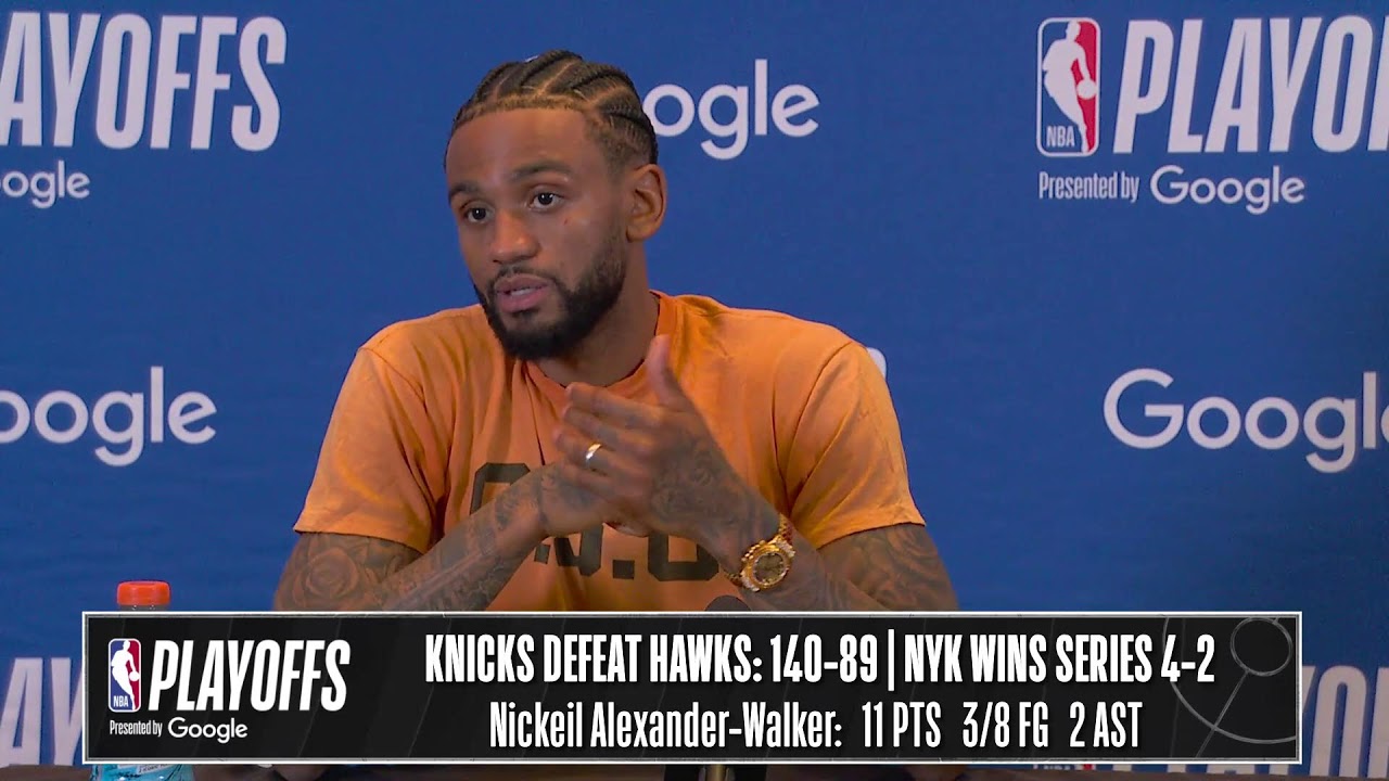 New York Knicks vs. Atlanta Hawks | Game 6 Postgame Media Availability