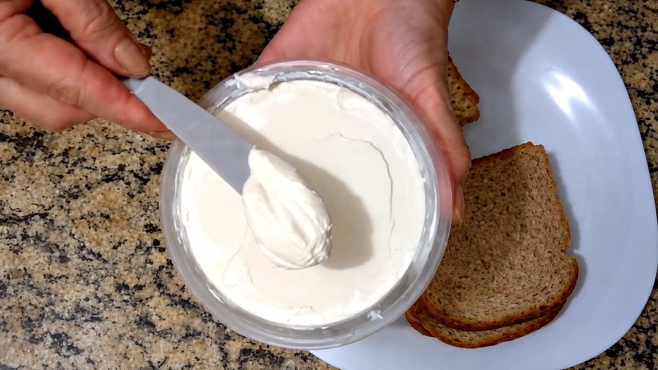 Cream Cheese Natural Feito em Casa 🧀 Sem Amido e sem Manteiga 🧀💛 MARILENE SARAH FIALHO