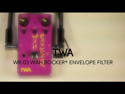 TWA WR-03 Wah Rocker® Envelope Filter Guitar Effects Pedal Demo