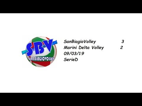 SanBiagioVolley 3 - 2 Marini Delta Volley - 09/03/19 - SerieD