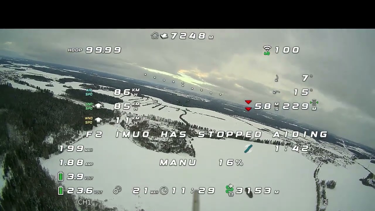 Servo starts jittering, when gps fix is bad or there is no gps fix