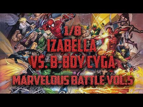 Izabella vs. B-Boy Cyga - Marvelous Battle V 1/8