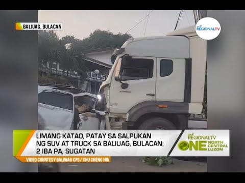 One North Central Luzon: Disgrasya sa Kalsada