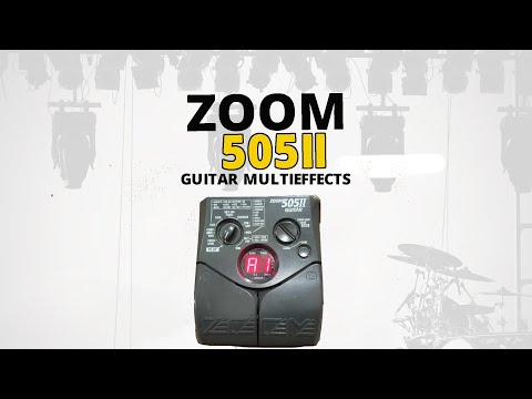 ZOOM 505II Guitar Multi-effects Sound Demo