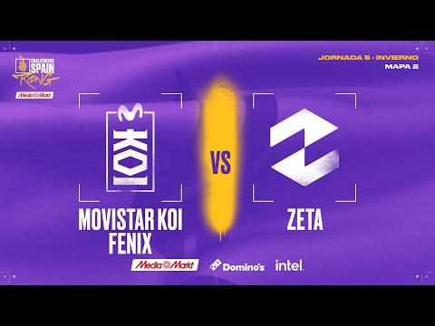 Movistar KOI Fenix VS ZETA - MAPA 2 - JORNADA 5 - CHALLENGERS SPAIN: RISING MEDIAMARKT SPLIT 1 2025