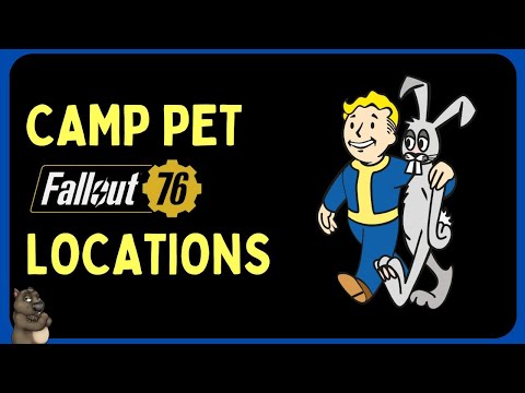 How To Get A Camp Pet Fast In Fallout 76