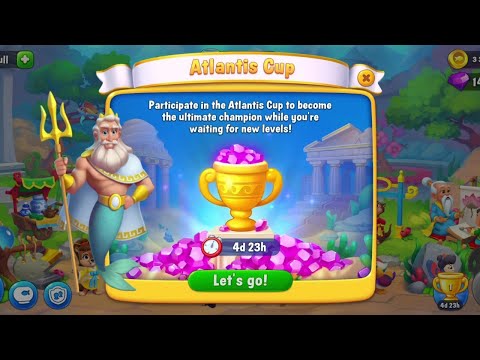 @Fishdom Win Strikes Atlantis Cup Stage 1 - Special Level 2 Challenge