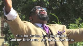 Hezekiah Walker with Flash Mob   Every Praise  lyrics added live HD
