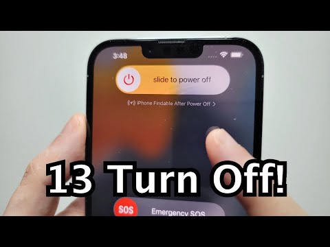 iPhone 13 How to Turn OFF & Restart!
