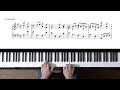 Bach French Suite No 5 "Gavotte" P  Barton, FEURICH 218 piano
