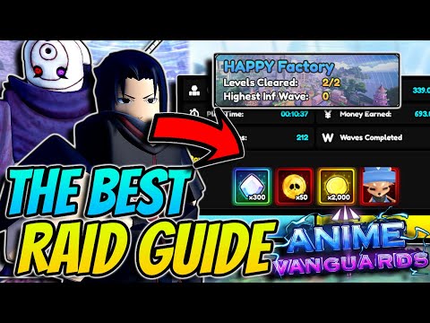 The *BEST* Method TO BEAT Raid ACT 2 IN Anime Vanguards Update 10 Part 2!