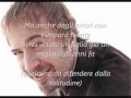 Marco Masini Il buffone del momento (Lyrics) 