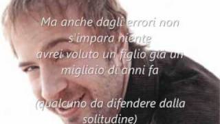 Marco Masini Il buffone del momento (Lyrics)