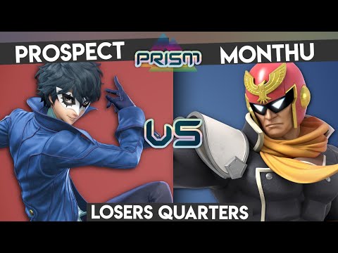 PRISM 218 - Prospect (Joker) vs. Monthu (Captain Falcon) - Losers Quarters - Smash Ultimate Singles