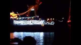 preview picture of video '2014 Punta Gorda, FL Lighted Boat Parade 12/20/2014 (14th annual)'