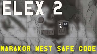 Elex 2 Marakor West Safe Code